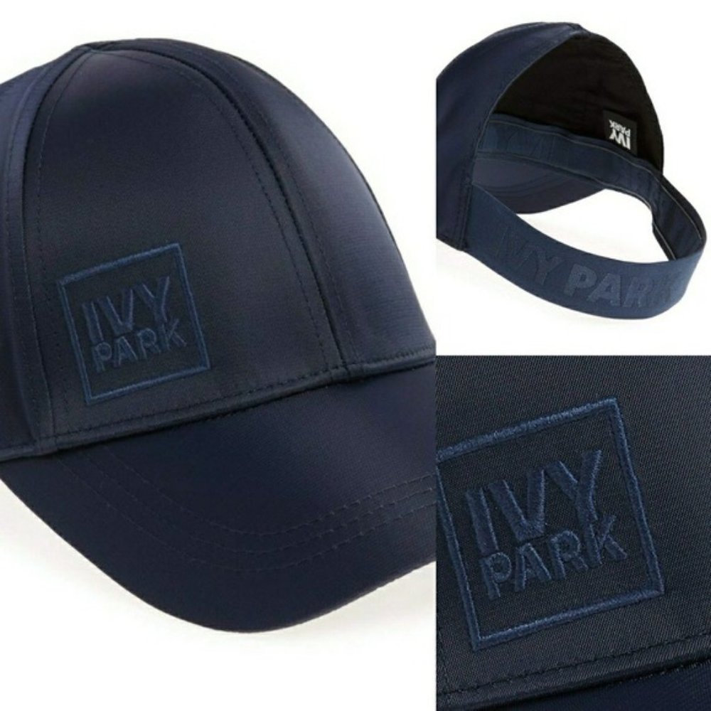 ISO   IVY PARK high shine backless cap